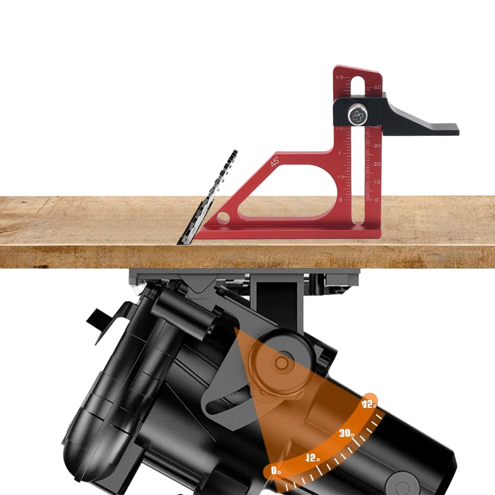 Woodworking Gauge - Table Saw Depth Gauge Wear-Resistant Metal