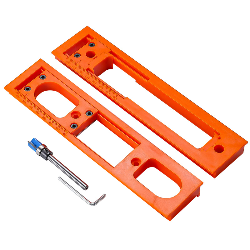 Woodworking Glue Applicator - 1Pc Hinge Mortise Template Invisible Hinge
