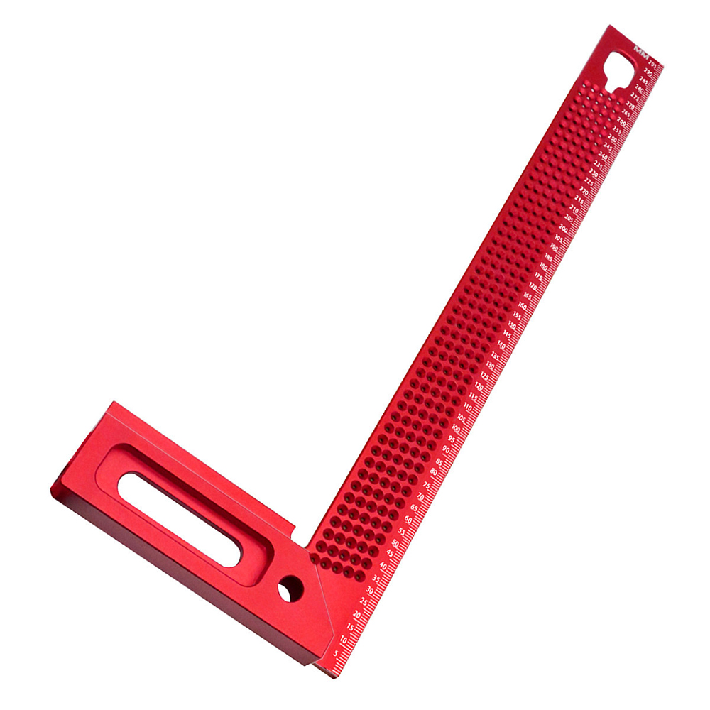 Woodworking Gauge - 300mm CrossLine Calibration Ruler T-Type Scribing