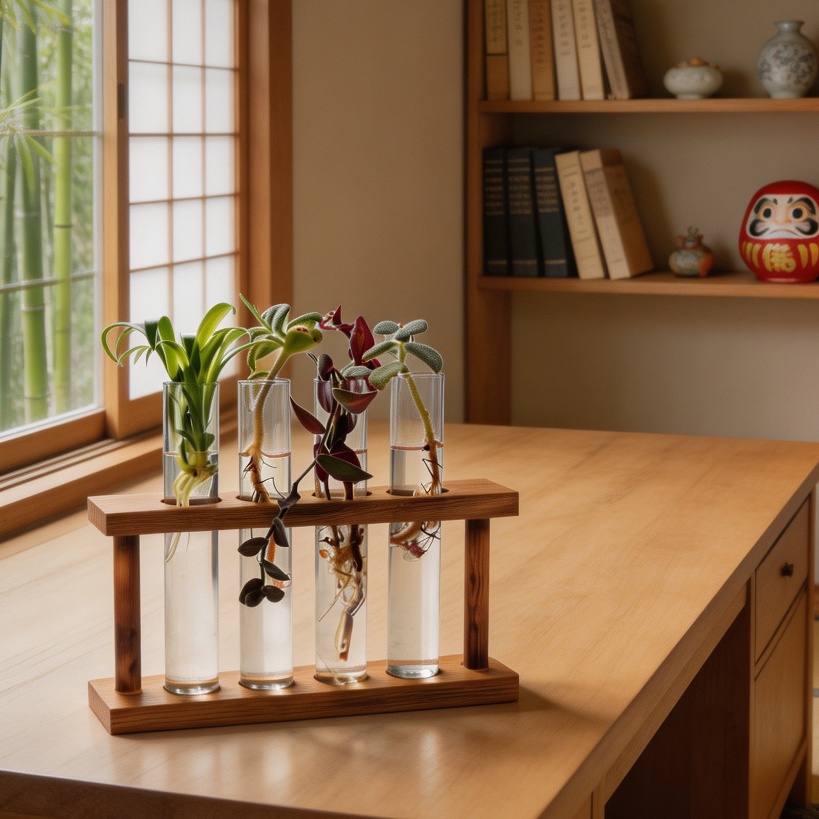 Woodworking Show - Wooden Plant Propagation Station with Glass