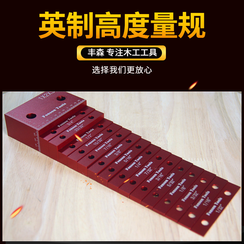 Woodworking Inch Measuring Blo - Woodworking Gauge recension och pris