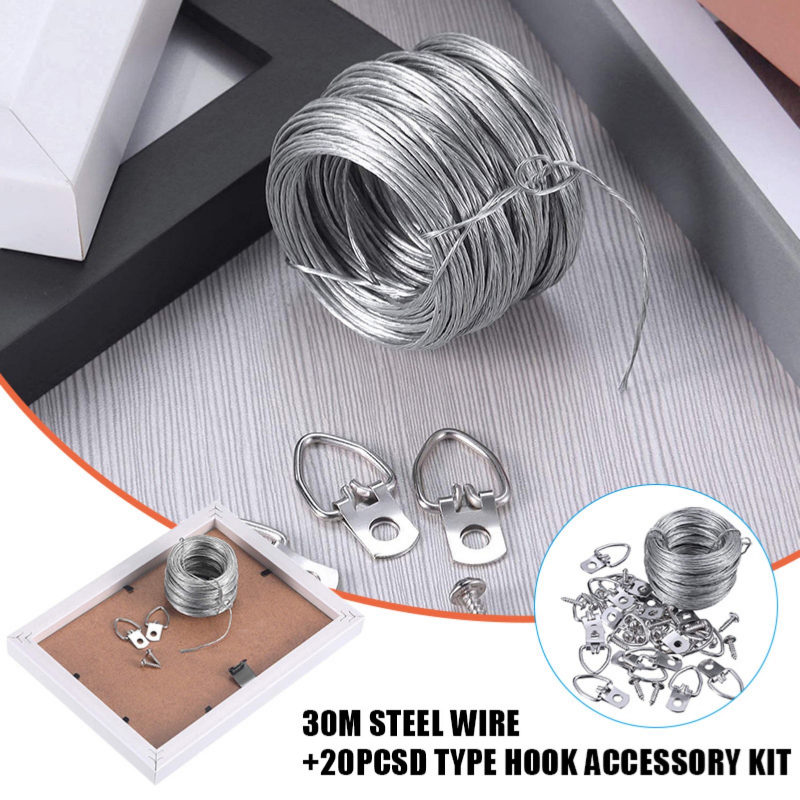 Heavy Duty Picture Hanging Kit - Woodworking Shops recension och pris