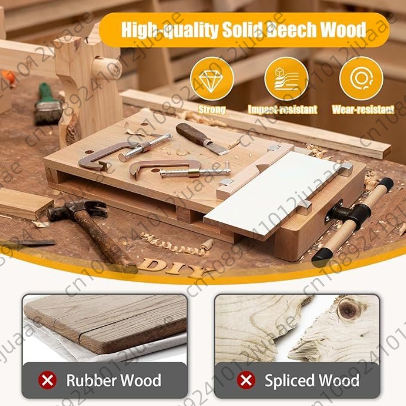 Hardwood Bench Desktop Woodwor - Woodworking Vise recension och pris