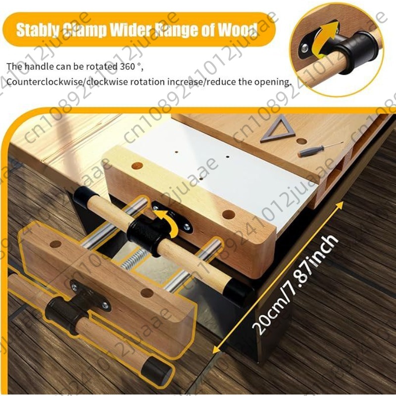 Hardwood Bench Desktop Woodwor - Woodworking Vise recension och pris