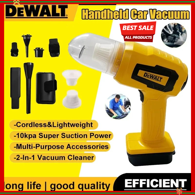 DEWALT Handheld Car Vacuum Cle - Woodworking Vacuum Press recension och pris