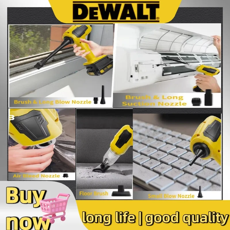 DEWALT Handheld Car Vacuum Cle - Woodworking Vacuum Press recension och pris