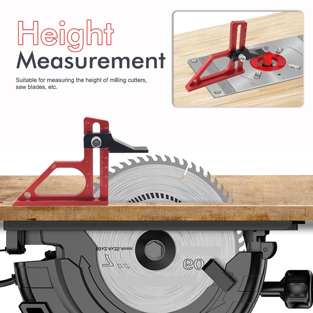 Table Saw Depth Gauge Wear-Res - Woodworking Gauge recension och pris