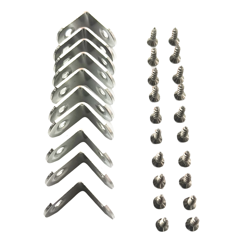 10 x Steel L Bracket Corner Br - Woodworking X Brace recension och pris