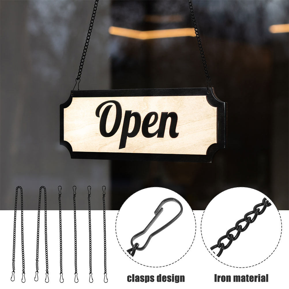 10Pcs Smooth Finish Iron Chain - Woodworking Finishing recension och pris