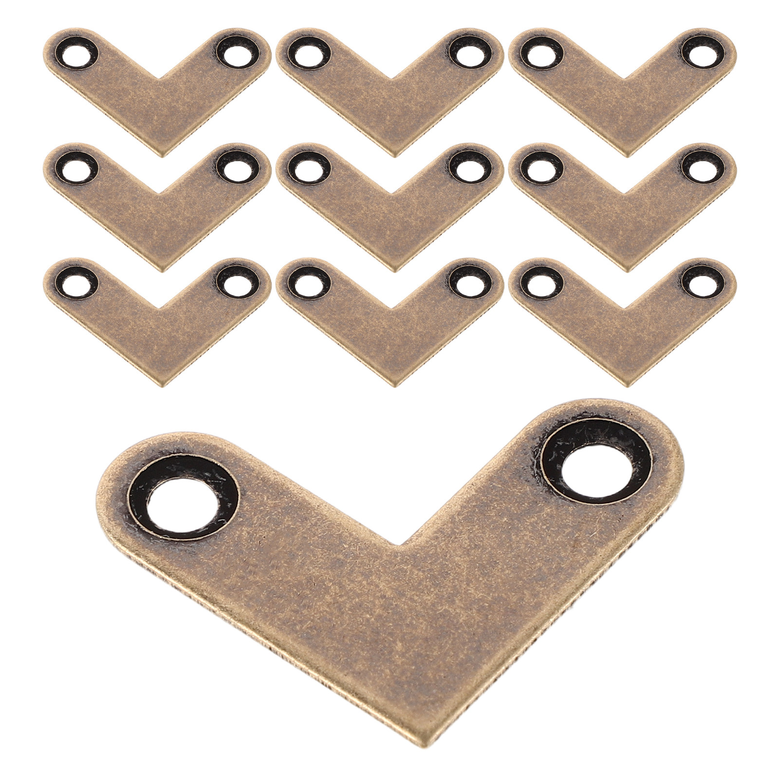10Pcs Thick Pure Copper Corner - Woodworking X Brace recension och pris