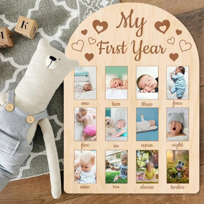 Wooden Baby Commemorative Phot - Woodworking Show recension och pris