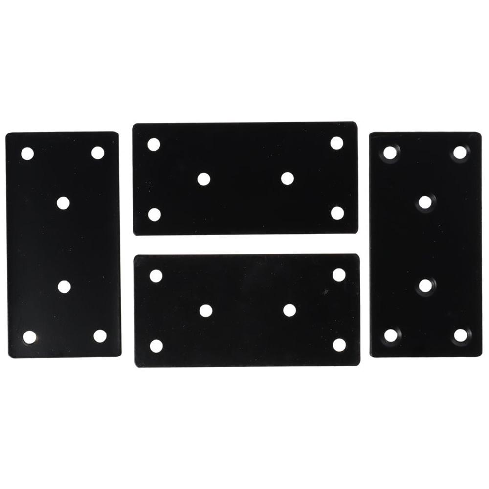 4PCS 3.94 x 1.97 inch Black Fl - Woodworking X Brace recension och pris