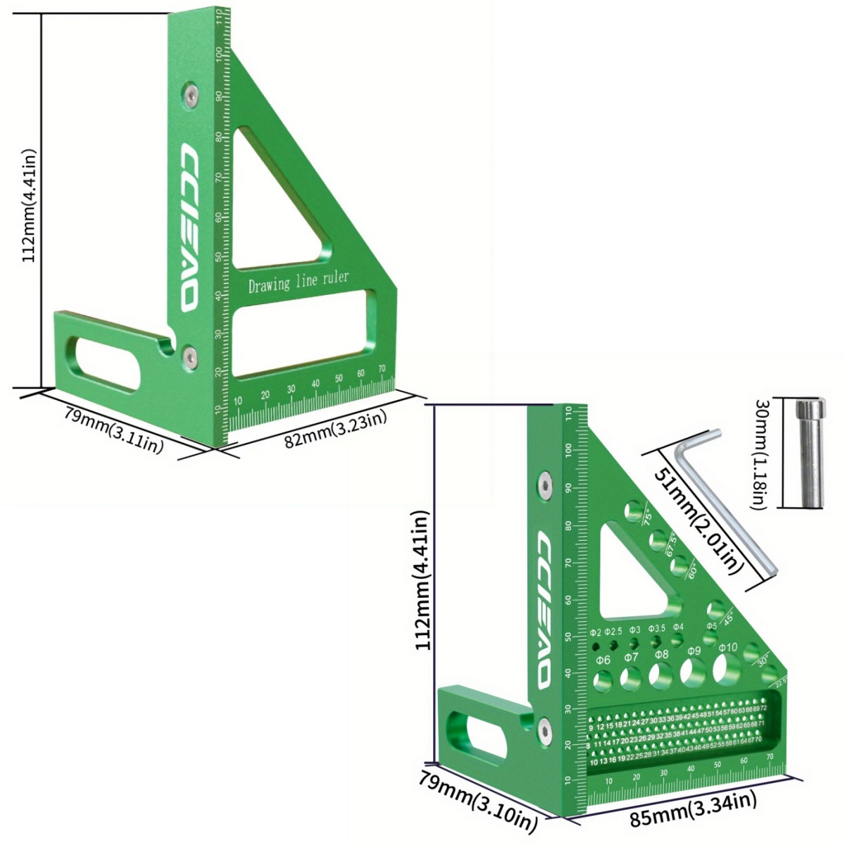 Carpenter Square 3D Multi Angl - Woodworking Carpenter recension och pris