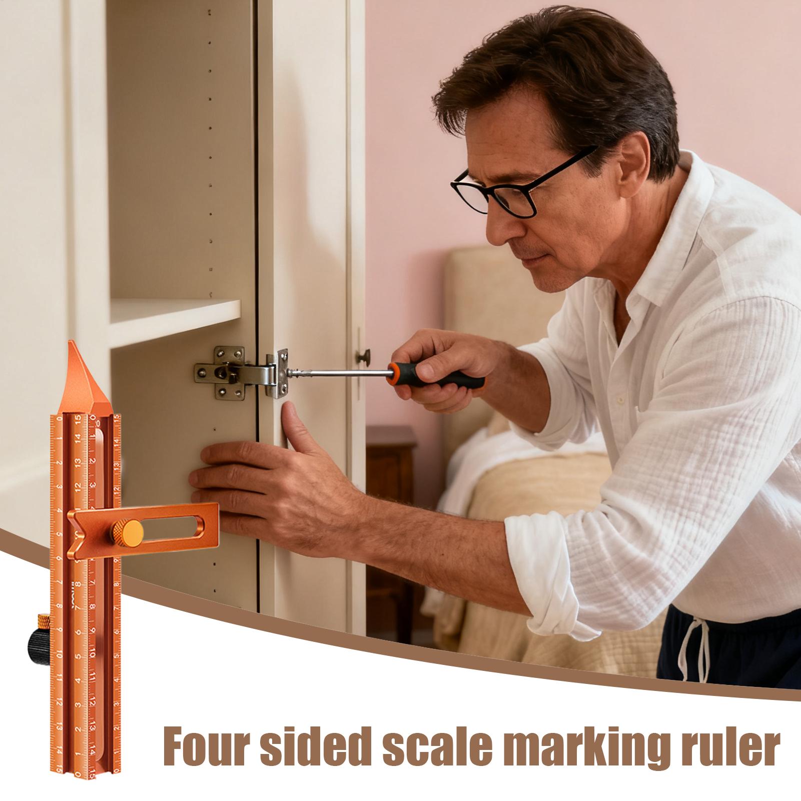 Woodworking Ruler Magnetic Bas - Woodworking Carpenter recension och pris