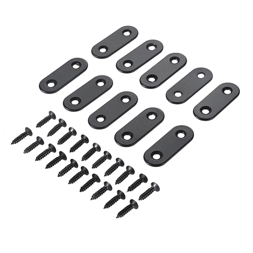 10 Pcs Stainless Steel Straigh - Woodworking X Brace recension och pris