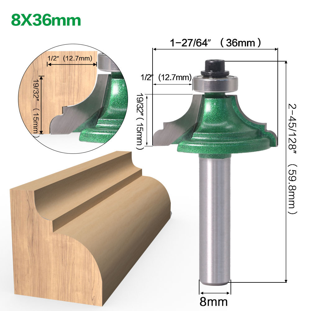 1PC 8MM Shank Milling Cutter W - Woodworking Marking Knife recension och pris