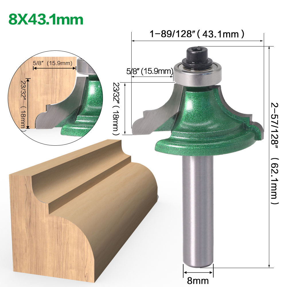 1PC 8MM Shank Milling Cutter W - Woodworking Marking Knife recension och pris