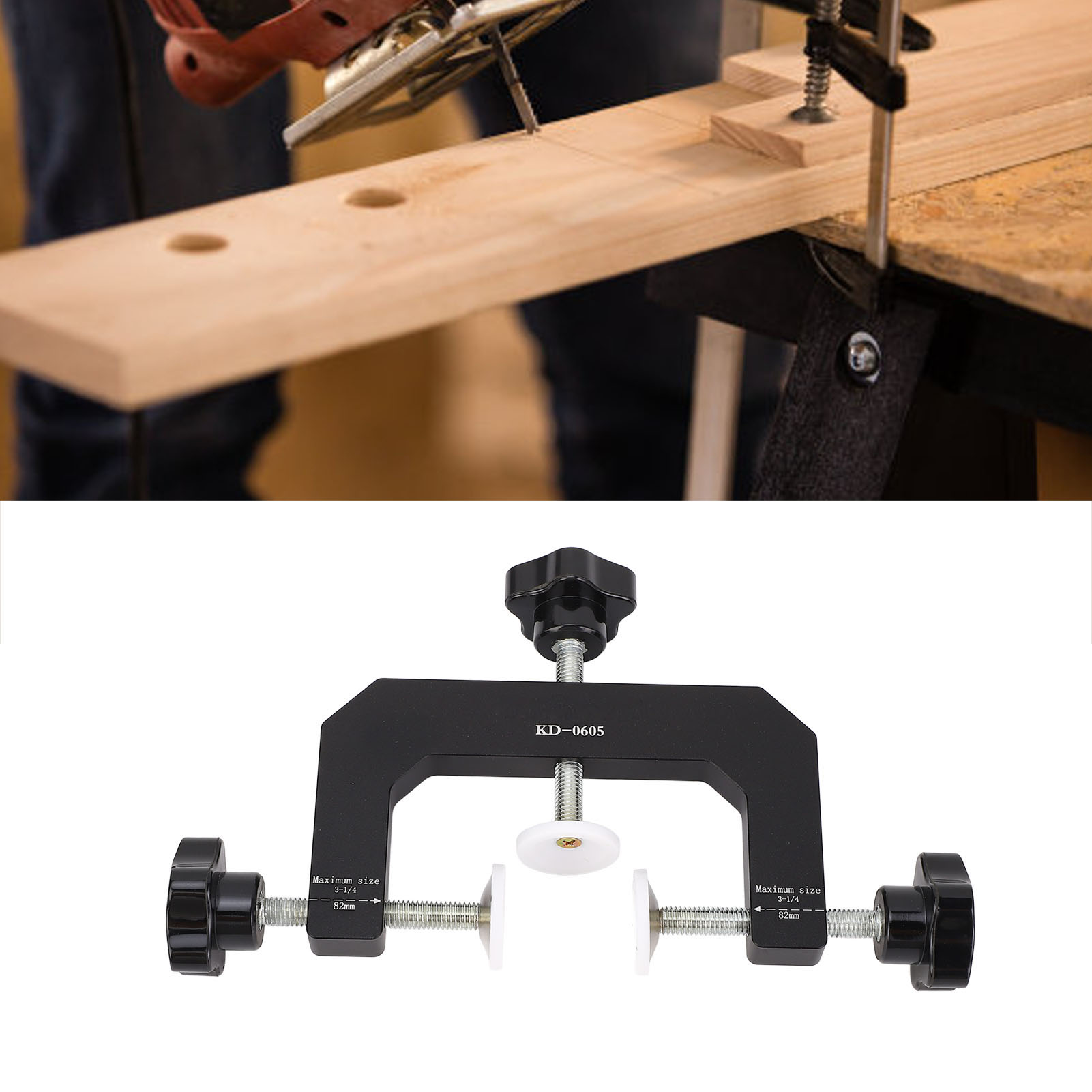 3 Way G Clamp Aluminium Alloy  - Woodworking Vise recension och pris