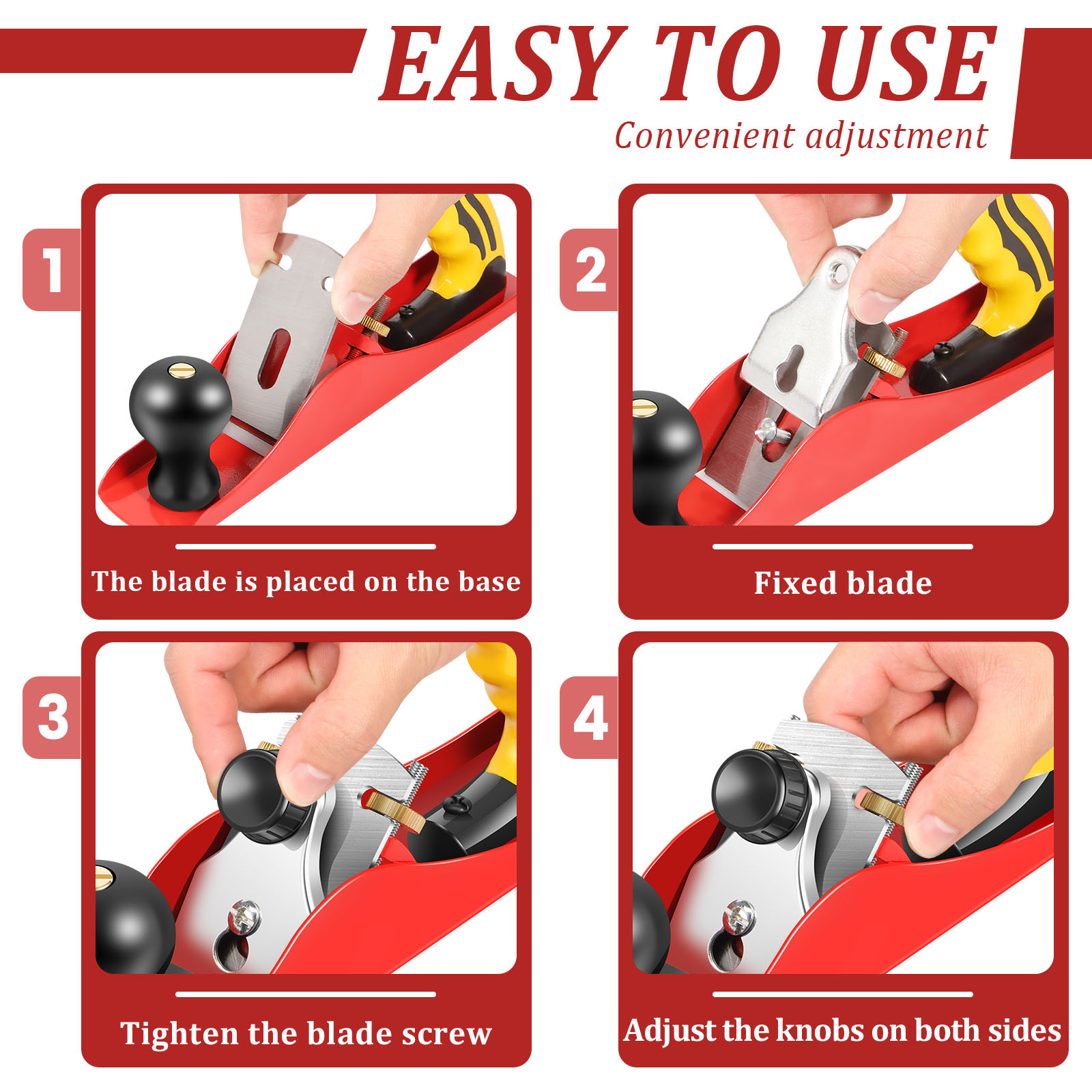 Wood Hand Planer Set Hand Tool - Woodworking Shops recension och pris