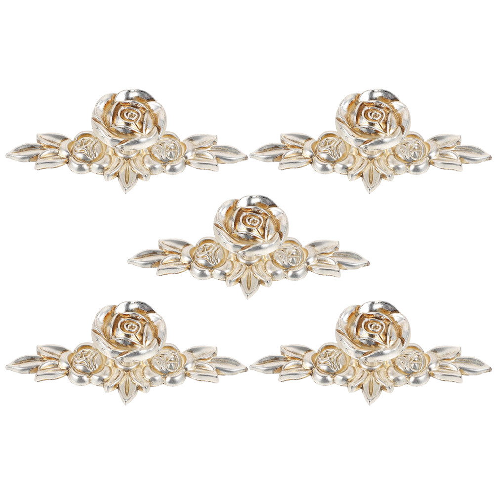 5Pcs Rose Inspired Cabinet Kno - Woodworking Inspiration recension och pris