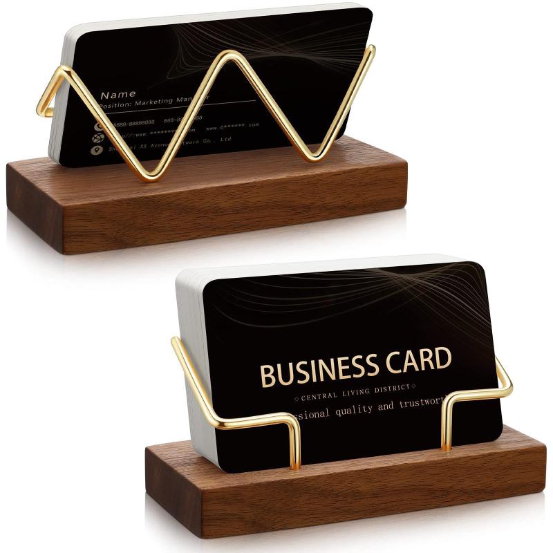 【A8】Wooden Business Card Holde - Woodworking Show recension och pris