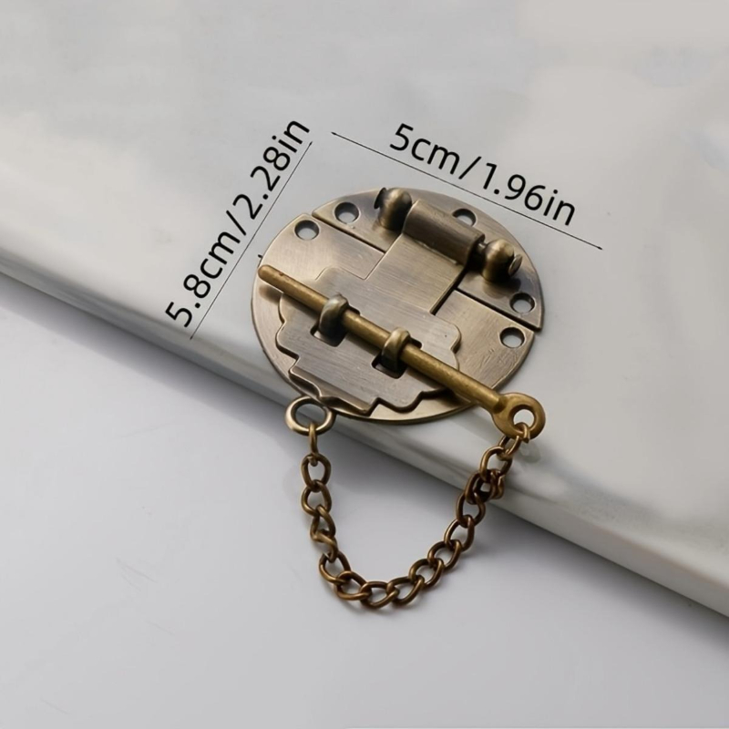 3Pcs Vintage-Style Alloy Lock  - Woodworking Finishing recension och pris