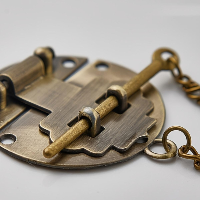 3Pcs Vintage-Style Alloy Lock  - Woodworking Finishing recension och pris