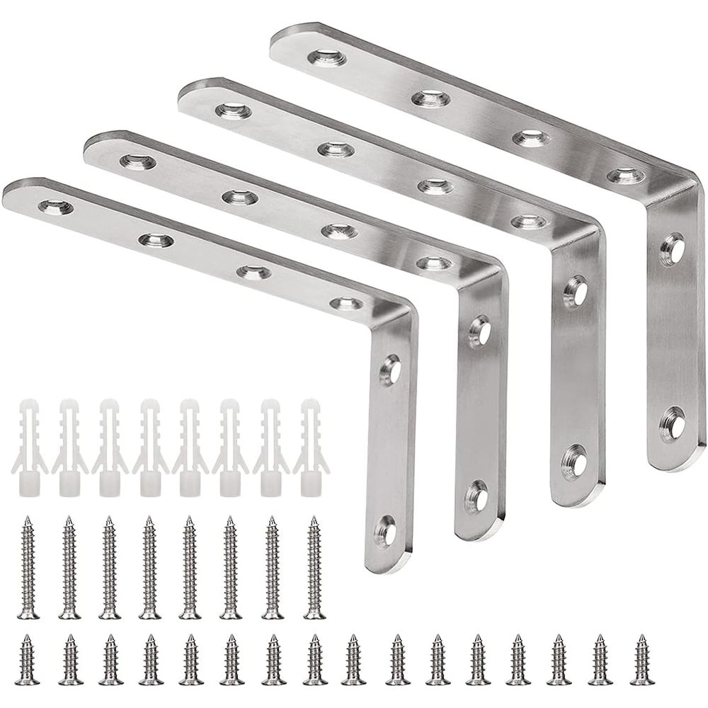 5 x 3 Heavy-Duty Stainless Ste - Woodworking X Brace recension och pris