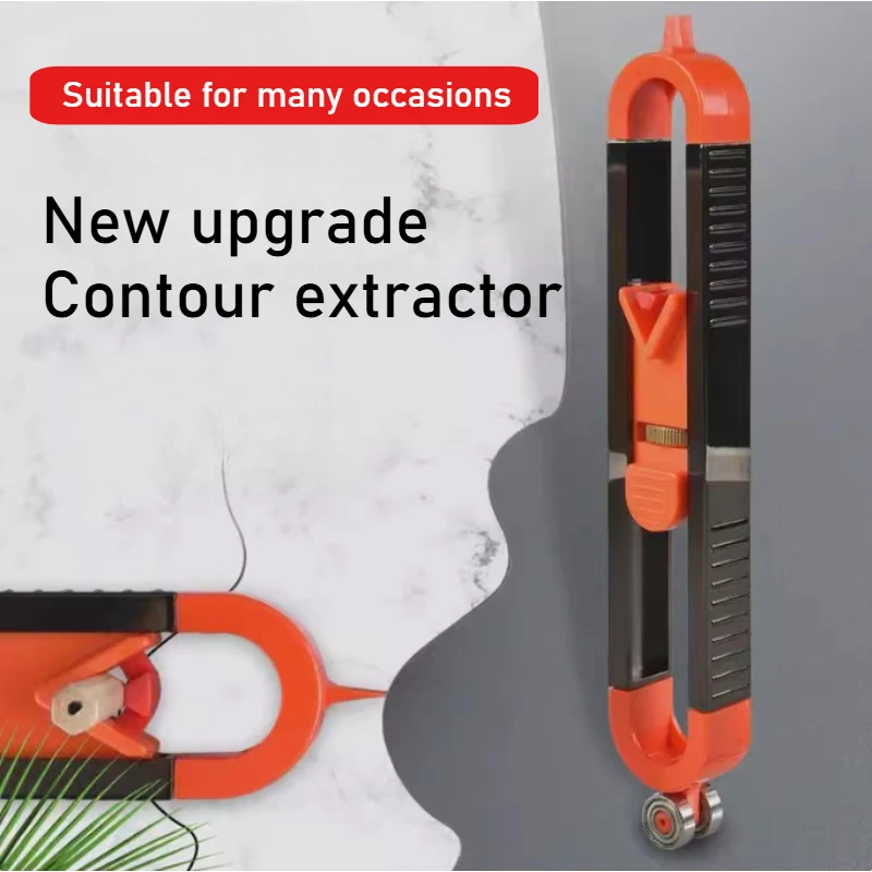 Upgraded Contour Gauge Shape D - Woodworking Gauge recension och pris