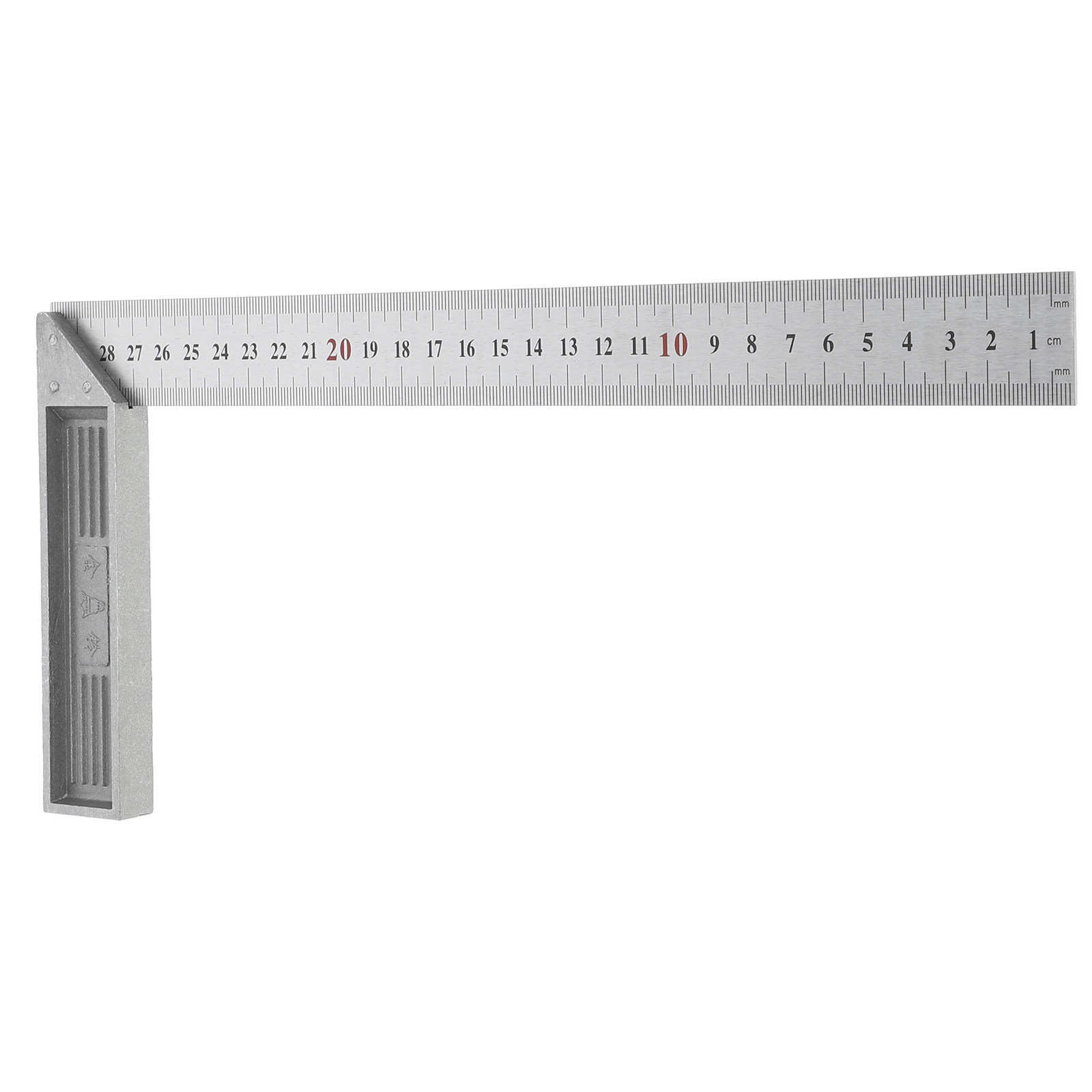 Steel Ruler L- Angle 90 Degree - Woodworking Carpenter recension och pris
