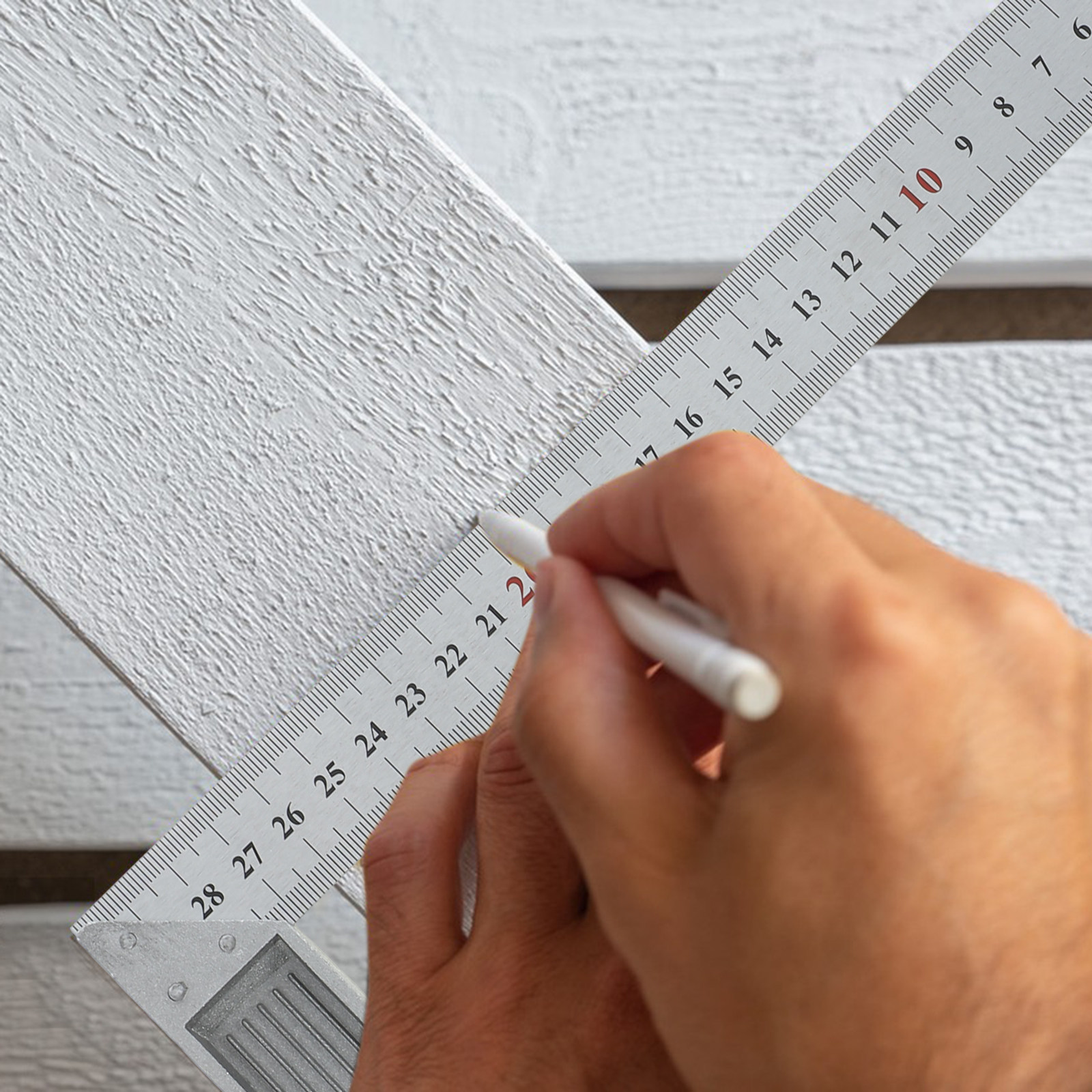 Steel Ruler L- Angle 90 Degree - Woodworking Carpenter recension och pris