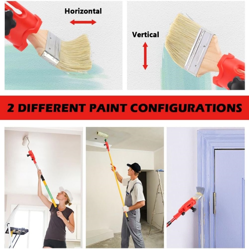 Multi-Angle Paint Brush Extend - Woodworking Basic Tools recension och pris