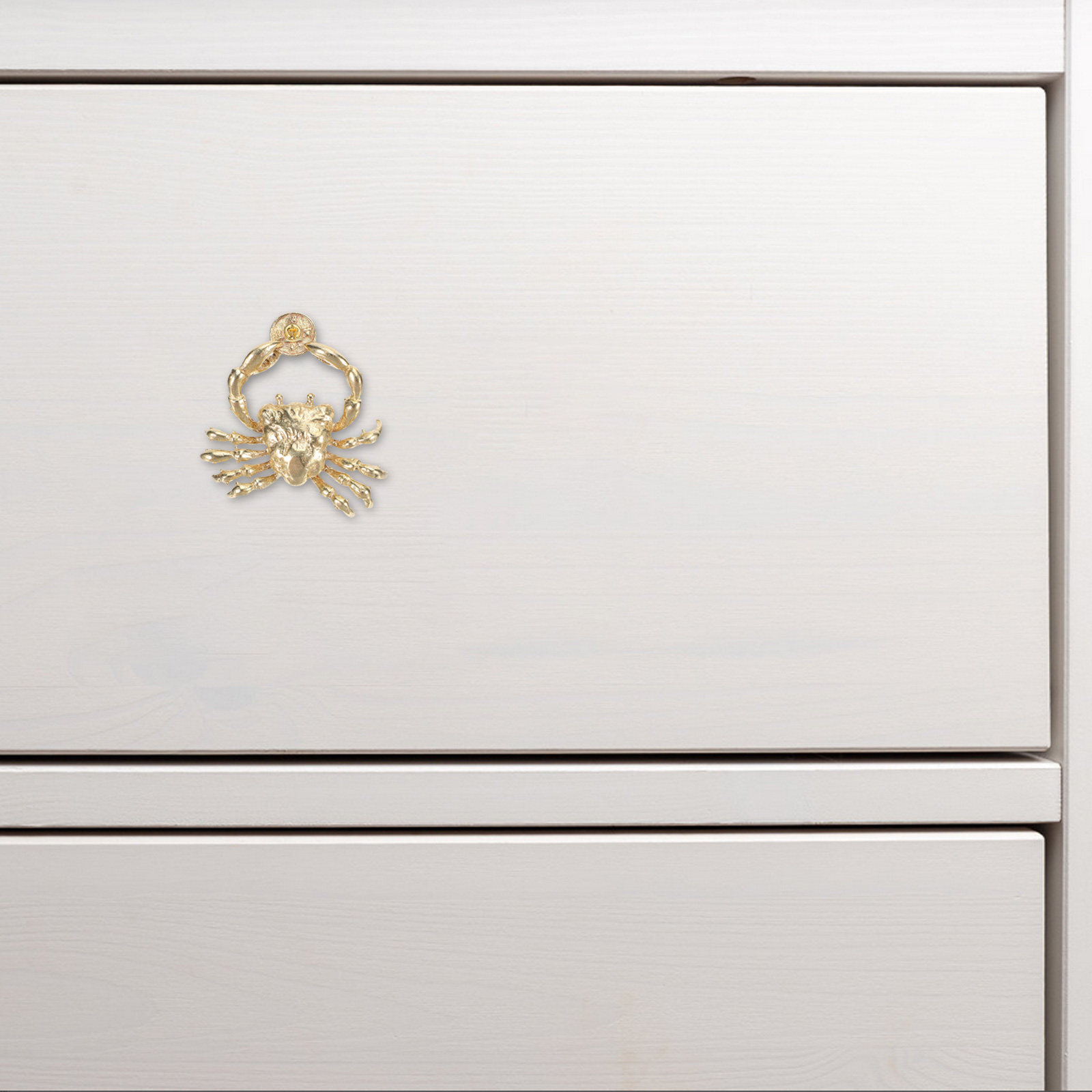 Crab Cabinet Handle Brass Door - Woodworking Inspiration recension och pris