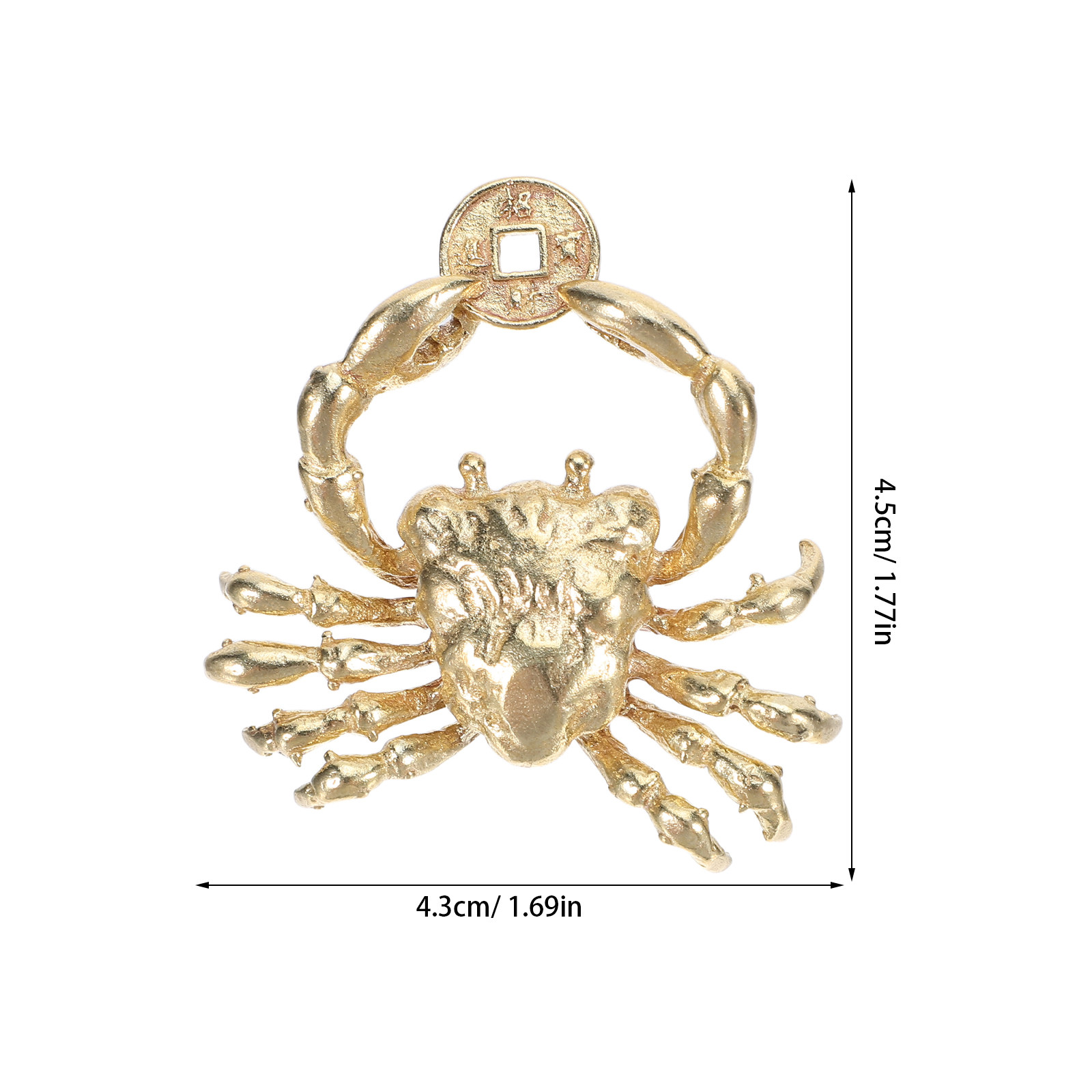 Crab Cabinet Handle Brass Door - Woodworking Inspiration recension och pris