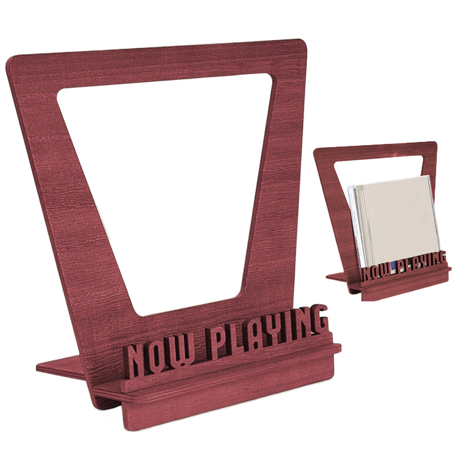 Wooden Record Holder Playing W - Woodworking Show recension och pris