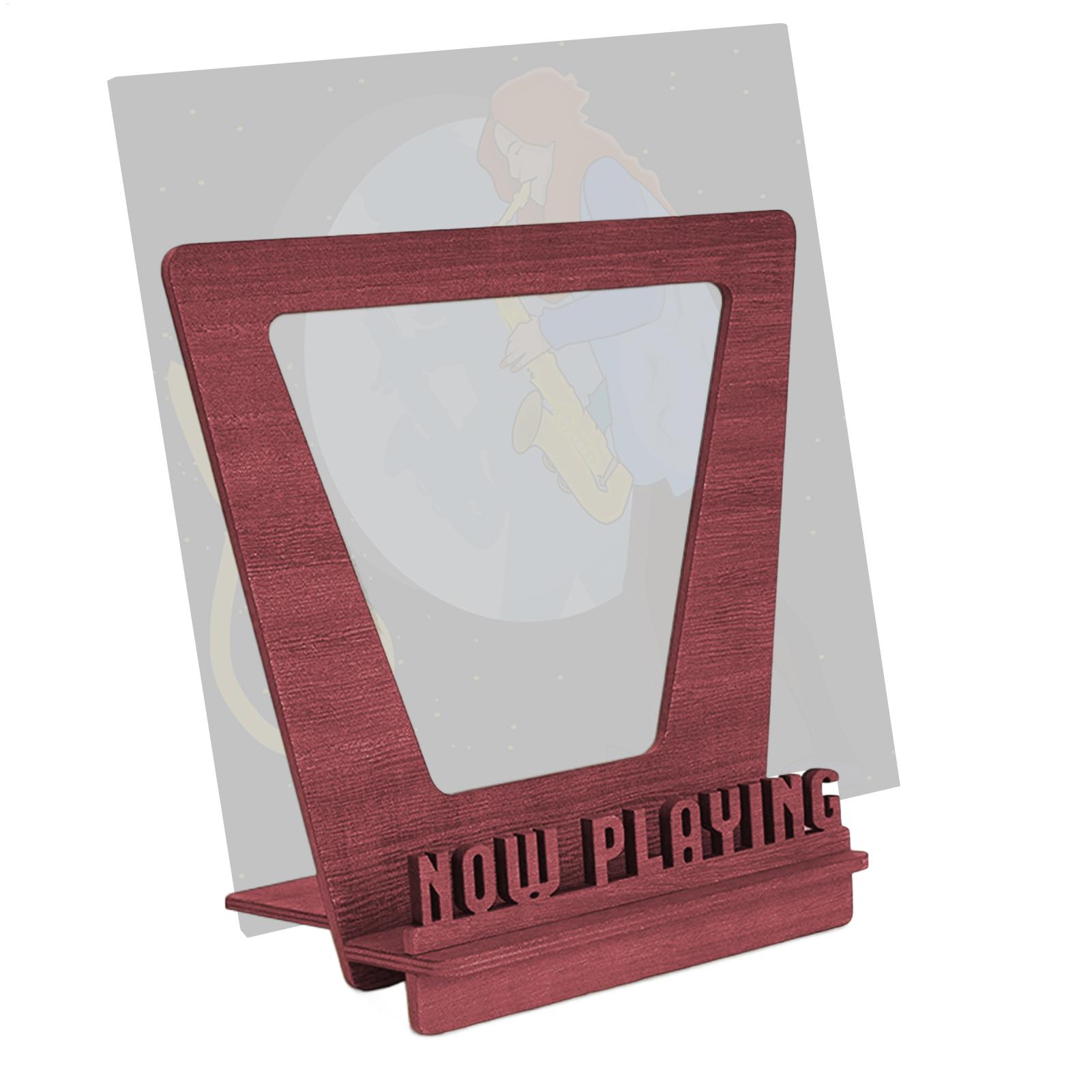 Wooden Record Holder Playing W - Woodworking Show recension och pris