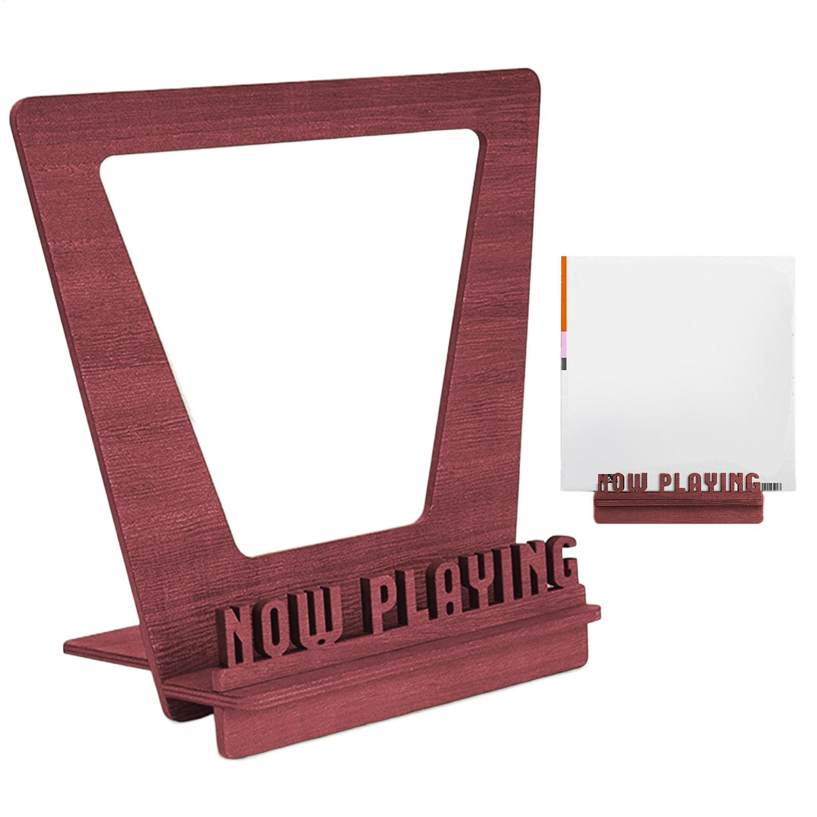 Wooden Record Holder Playing W - Woodworking Show recension och pris