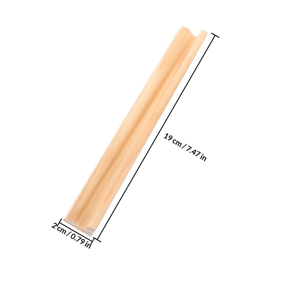 4Pcs Natural Wood Domino Holde - Woodworking Show recension och pris