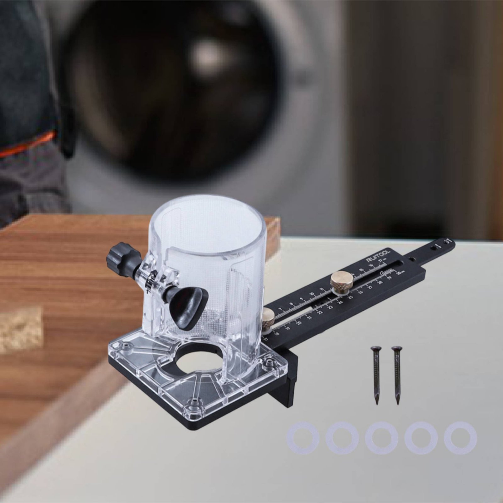 Router Circle Cutting Jig Mult - Woodworking Carpenter recension och pris