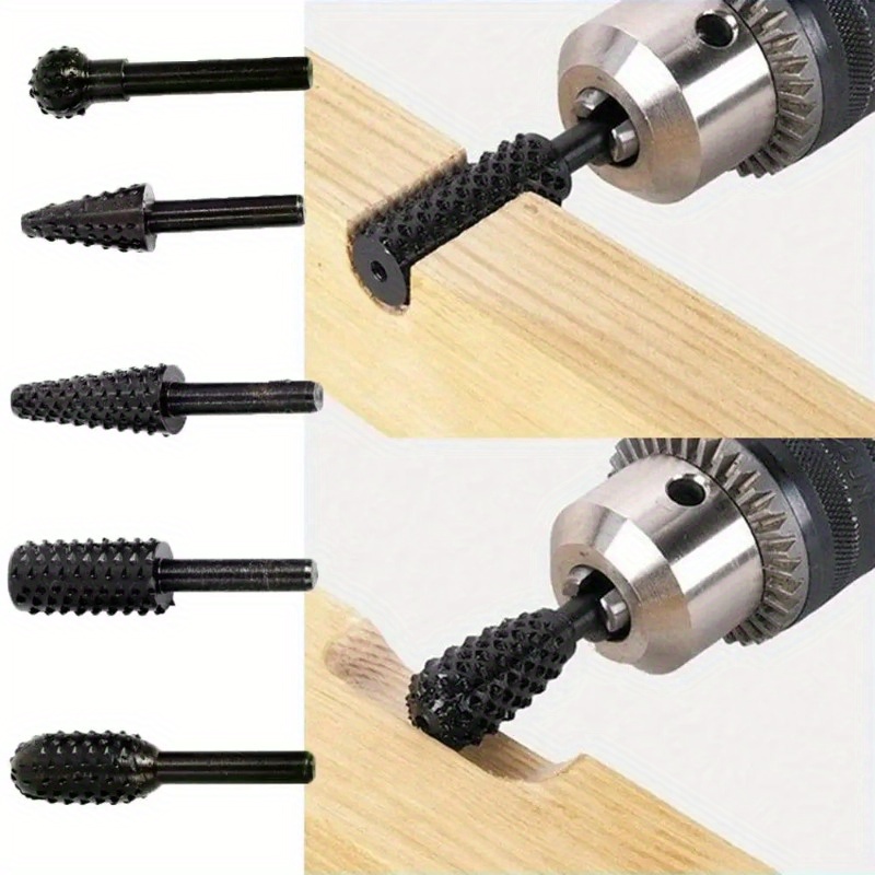 1/4'' 5PCS Drill Bit Set Cutti - Woodworking Marking Knife recension och pris