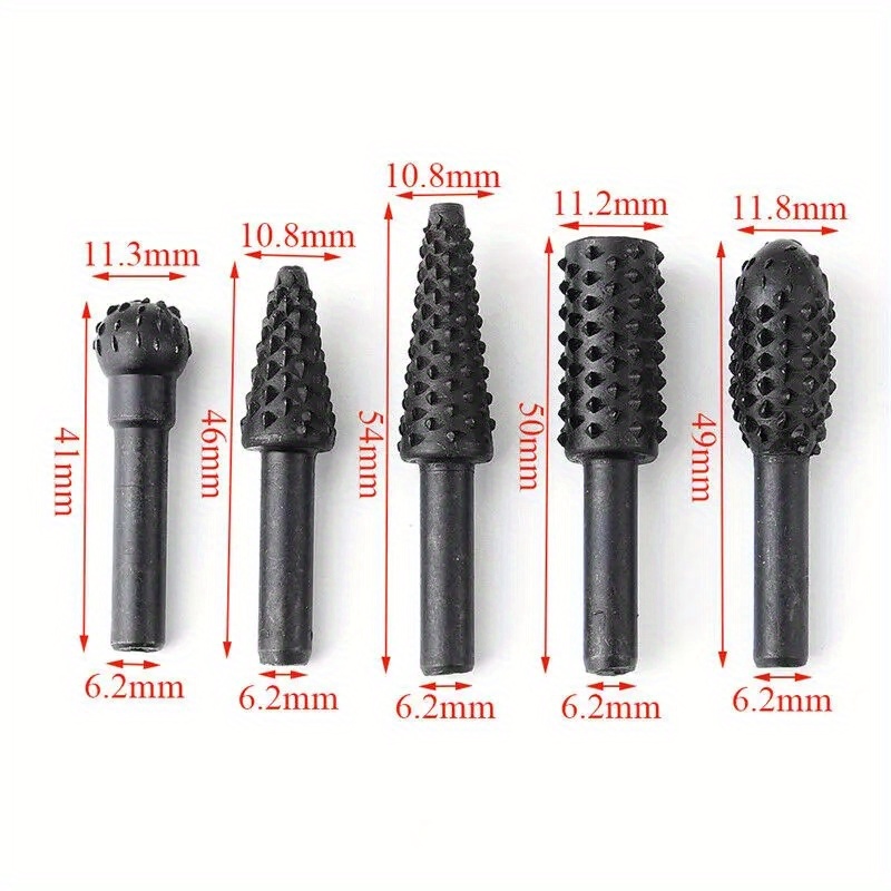 1/4'' 5PCS Drill Bit Set Cutti - Woodworking Marking Knife recension och pris
