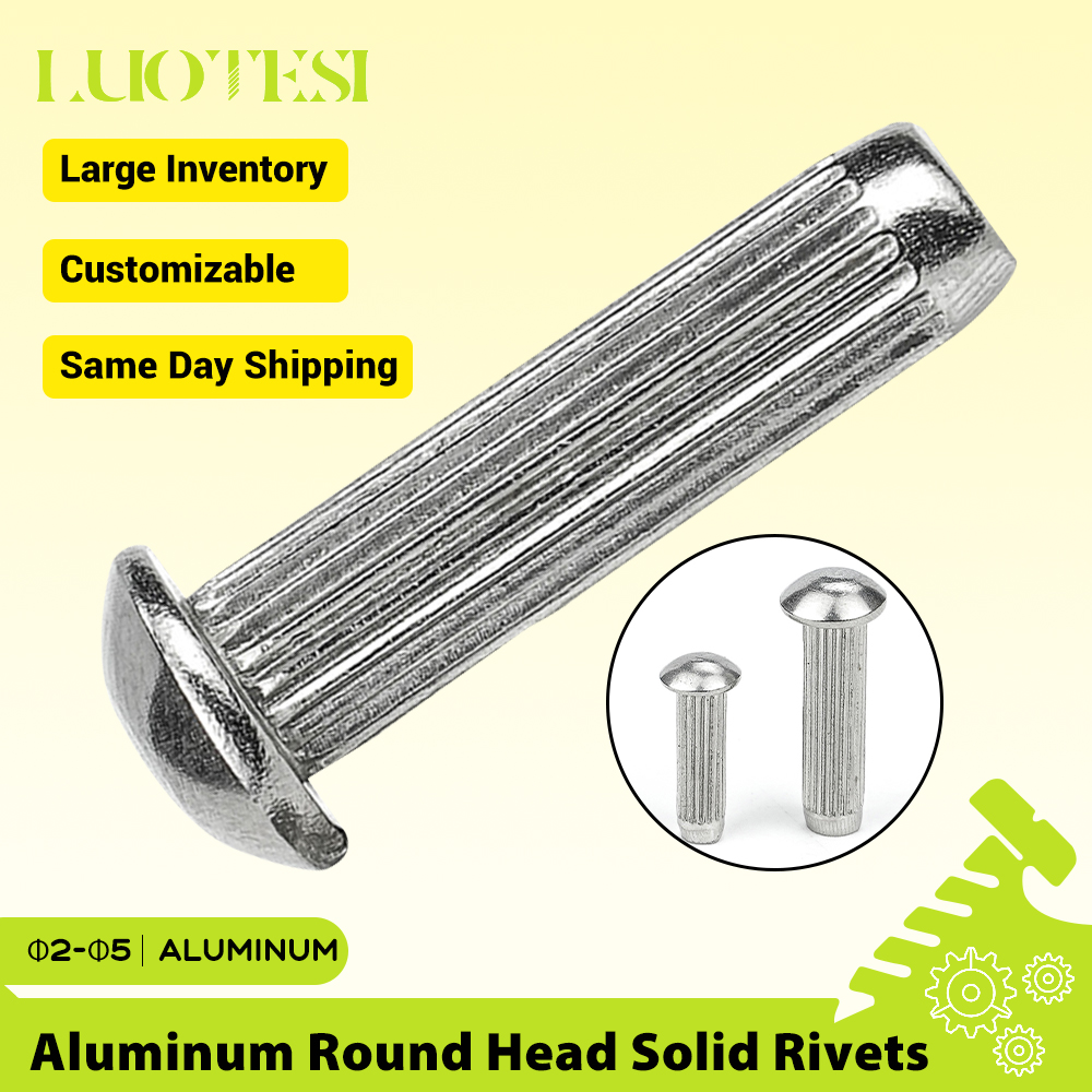 Round Head Solid Rivets Alumin - Woodworking Names recension och pris